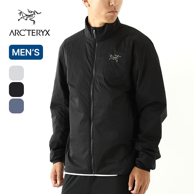 アークテリクス アトムジャケット メンズ ARC'TERYX Atom Jacket M インサレーションジャケット アウター 中綿 化繊 軽量 耐湿 透湿 保温 耐久 通気 立体構造 ストレッチ スタンドカラー 登山 山岳 ハイキング ハイキング arcteryx おしゃれ キャンプ アウトドア