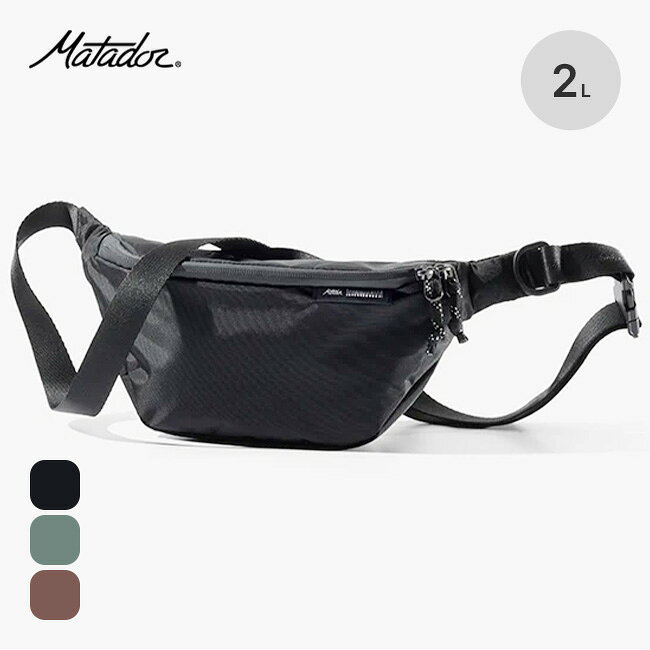 廃盤　美品　Matador ボディバッグ ウエストポーチ ブラック 廃盤 美品 Matador ボディバッグ ウエストポーチ ブラック 廃盤 美品