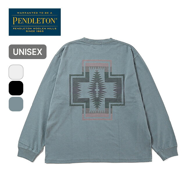 ペンドルトン バックプリントLS Tee PENDLETON Back Print LS Tee ユニセックス メンズ レディース 6475-5012 トップス ロンT 長袖 ロングスリーブ Tシャツ カットソー バックプリント ゆったり おしゃれ キャンプ アウトドア canpanera-10093533 OutdoorStyle サンデーマウンテン パッケージ画像