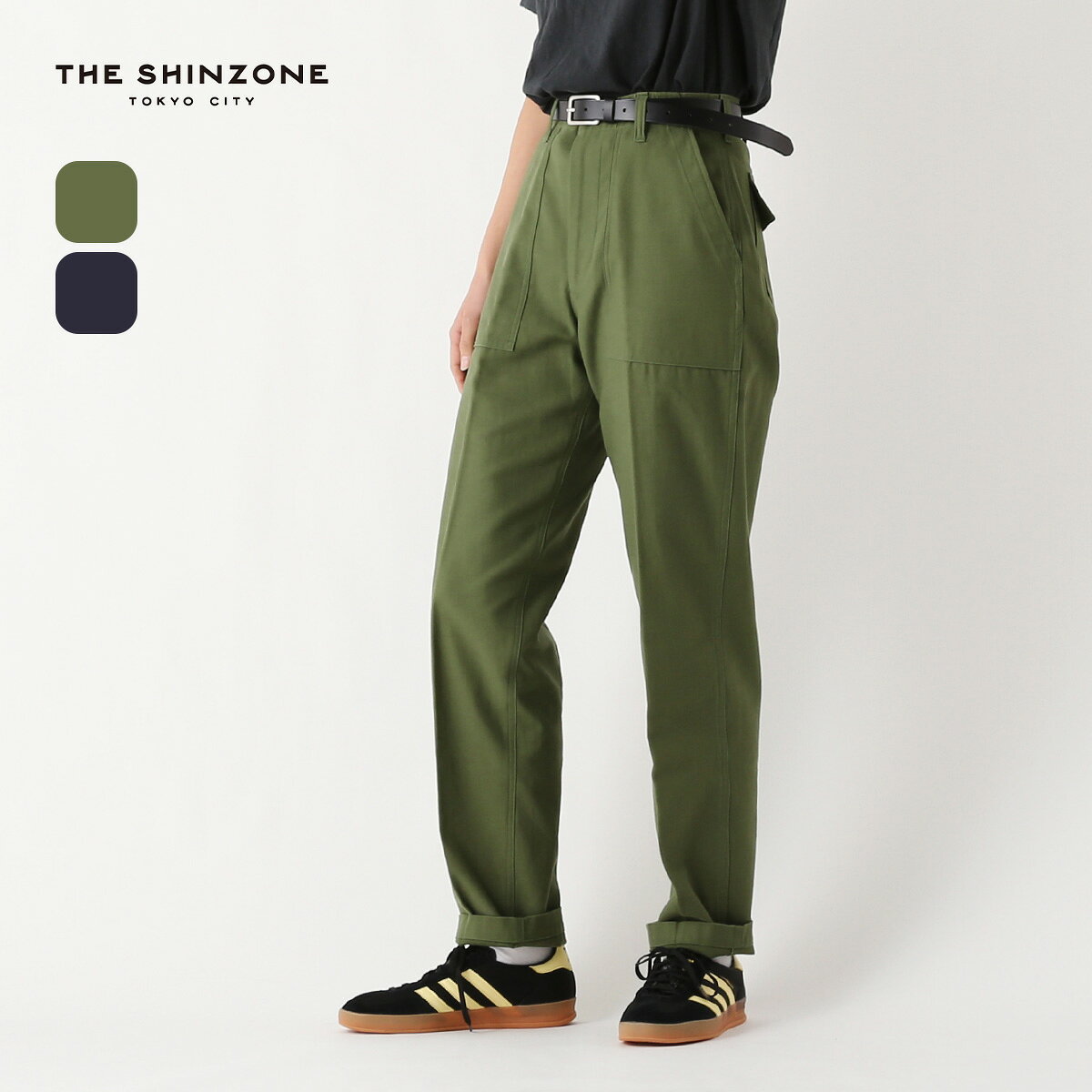 �U �V���]�[�� �x�C�J�[�p���c THE SHINZONE BAKER PANTS ���f�B�[�X �E�B�����Y 15AMSPA�c