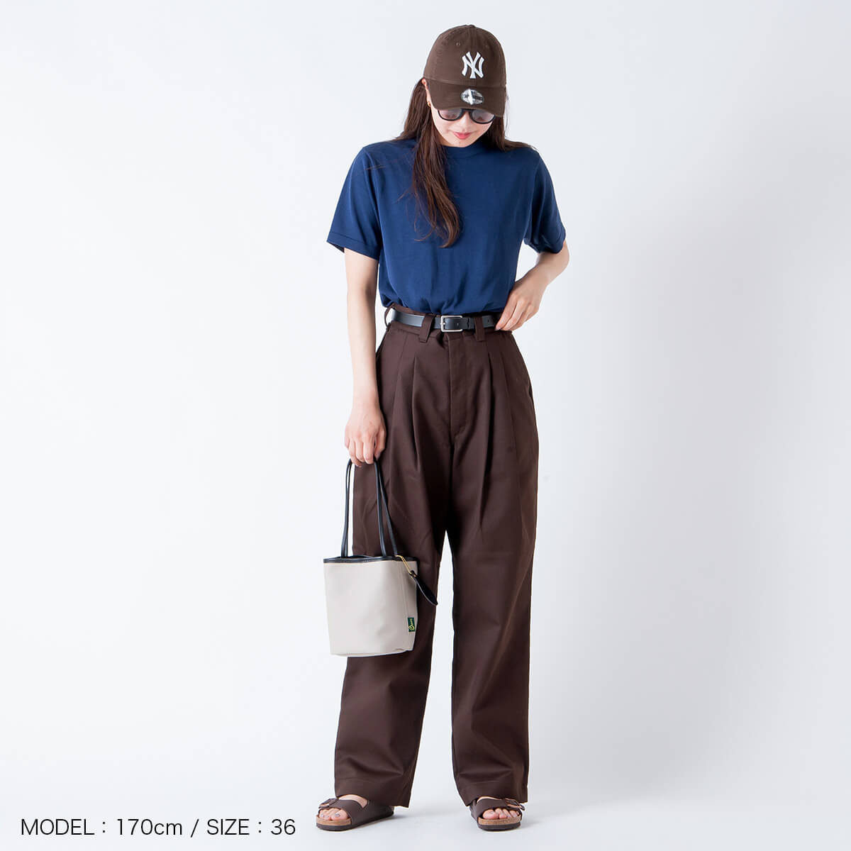 ザ シンゾーン トムボーイパンツ THE SHINZONE TOMBOY PANTS レディース ウィメンズ 20AMSPA64 ボトムス ロングパンツ タックパンツ ツータック ハイウエスト スケーターパンツ イージーケア おしゃれ キャンプ アウトドア canpanera-10075201 OutdoorStyle サンデーマウンテン サンプル画像3
