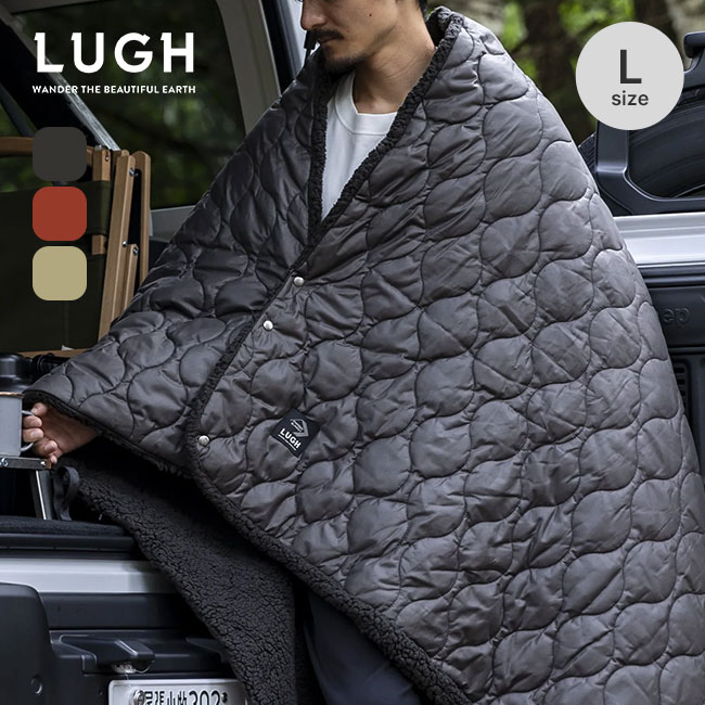 ルー LUGH 魔法瓶ブランケットclassic L JZ-LU2011 膝掛け 毛布 ブランケット ケープ ポンチョ ラグ 撥水 防寒 吸湿発熱 保温性 5層構造 防災 車内泊 バンライフ キャンプ アウトドア canpanera-10102179 OutdoorStyle サンデーマウンテン パッケージ画像