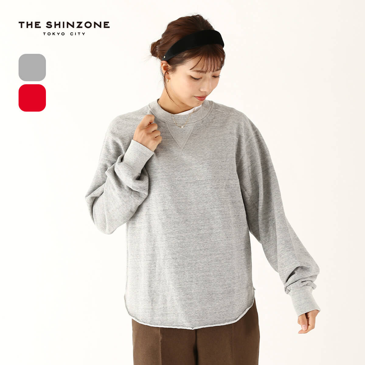 ザ シンゾーン Wガゼットプルオーバー THE SHINZONE W GAZETTE PULLOVER レディース ウィメンズ 21SMSCU12 トップス スウェット 薄手 裏毛 長袖 おしゃれ キャンプ アウトドア canpanera-10077623 OutdoorStyle サンデーマウンテン パッケージ画像