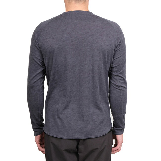 アクシーズクイン クレアーレメリノLS 120Tee AXESQUIN Creare Merino LS 120 Tee メンズ 11156 トップス インナー ランニング クライミング 登山 おしゃれ キャンプ アウトドアウェア canpanera-10102586 OutdoorStyle サンデーマウンテン サンプル画像2