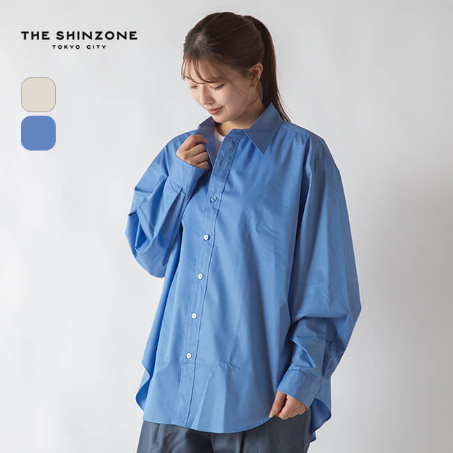 ザ シンゾーン アンクルシャツ THE SHINZONE UNCLE SHIRT レディース ウィメンズ 25AMSBL07 トップス 長袖 シンプル おしゃれ キャンプ アウトドア