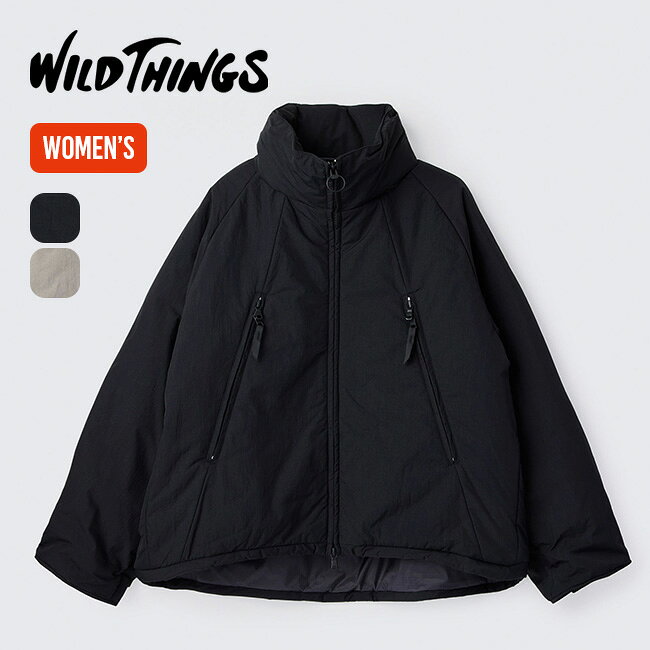 ワイルドシングス ハッピージャケット【ウィメンズ】 WILD THINGS HAPPY JACKET レディース WTL26103SK アウター トップス 中綿 撥水 ミリタリー おしゃれ キャンプ アウトドア