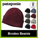パタゴニア ブロデオビーニー patagonia Brodeo Beanie メンズ レディース 【送料無料】 帽子 ビーニー ニット帽 アウトドア スポーツ アクセサリー ワッペン ロゴ シンブル ベーシック <2017FW>