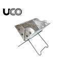 ユーコ フラットパックグリルS UCO 焚き火台 焚き火 ファイヤーピット ミニサイズフェス おしゃれ キャンプ アウトドアギア