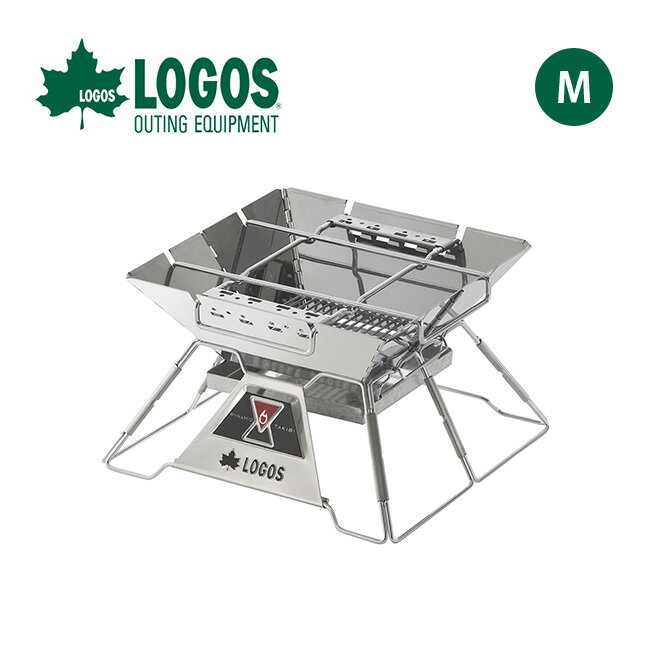 ロゴス The ピラミッドTAKIBI M LOGOS 81064163 焚火台 グリル 調理器具 串焼き ダッチオーブン アウトドア キャンプ バーベキュー 【正規品】