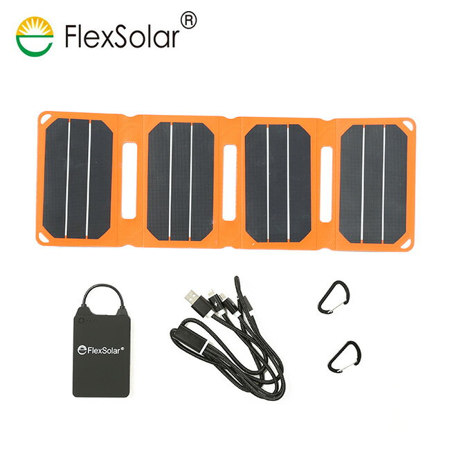 フレックスソーラー ポケットパワーセット FlexSolar Pocket Power Set バッテリー・充電ケーブル ＜2018 秋冬＞