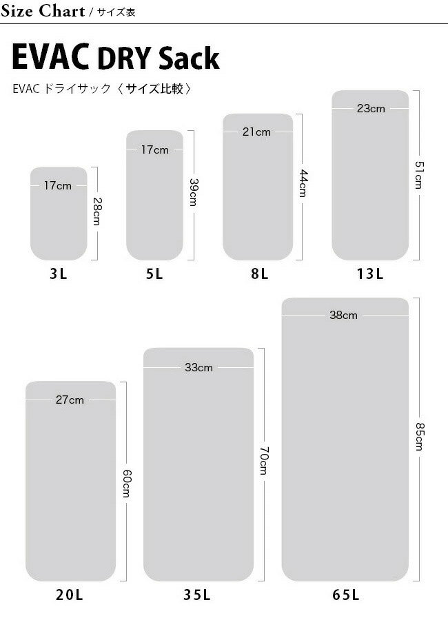 シートゥサミット eVac ドライサック 5L XS SEA TO SUMMIT eVac Drysack ST83042 スタッフサック キャンプ アウトドア フェス【正規品】通販格安セール情報 楽天 通販