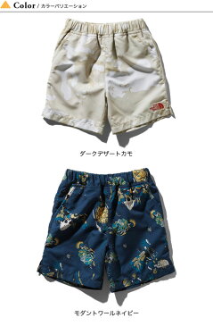 ノースフェイス ノベルティウォーターショート【キッズ】 THE NORTH FACE Novelty Water Shorts ノベルティーウォーターショート 水着 パンツ ズボン 撥水 プール NBJ41946 アウトドア 春夏