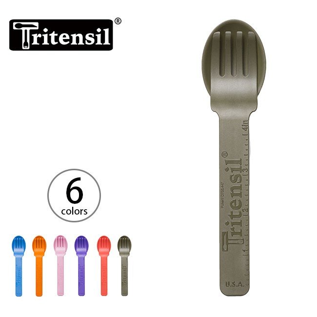 トライテンシル レギュラートライテンシル Tritensil Regular Tritensil カトラリー スプーン フォーク ナイフ キャンプ アウトドア フェス【正規品】