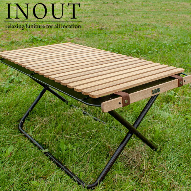 イナウト タートルテーブル INOUT Turtle Table 机 ロールトップ ハンガー コンパクト キャンプ アウトドア ＜2019 春夏＞