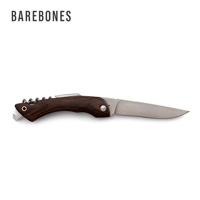 ベアボーンズ フォールディング ピクニックナイフ BAREBONES Folding Picnic Knife 20235026000000 ナイフ 折りたたみナイフ 栓抜き コルクスクリュー キャンプ アウトドア ベアボーンズリビング