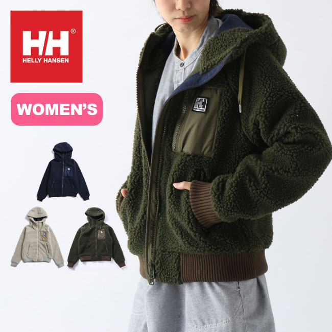 ヘリーハンセン ファイバーパイルサーモフーディー【ウィメンズ】HELLY HANSEN FIBERPILE THERMO Hoodie フリース ジャケット パーカー レディース アウトドア ＜2019 秋冬＞