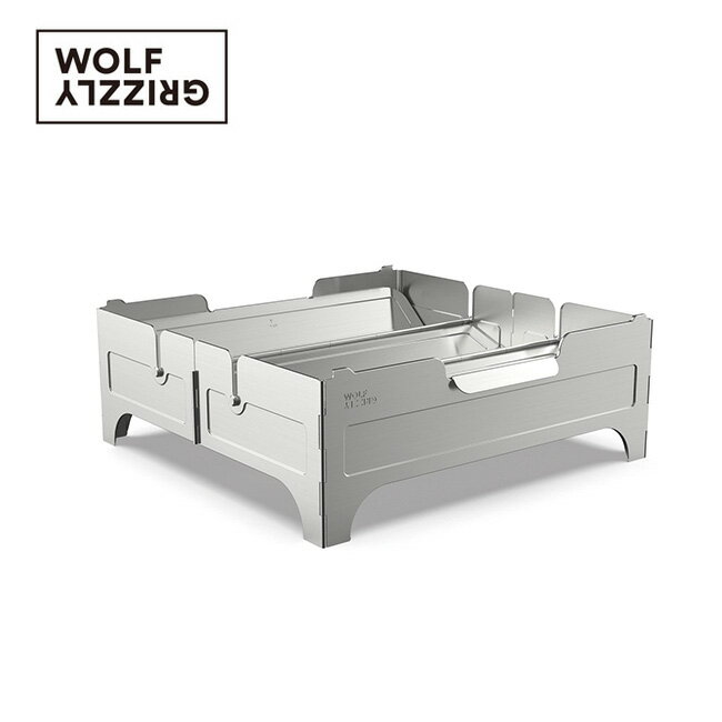 ウルフアンドグリズリー ファイヤーセーフ(焚火台) WOLF AND GRIZZLY Fire Safe コンパクト 焚き火台 キャンプ アウトドア フェス【正規品】