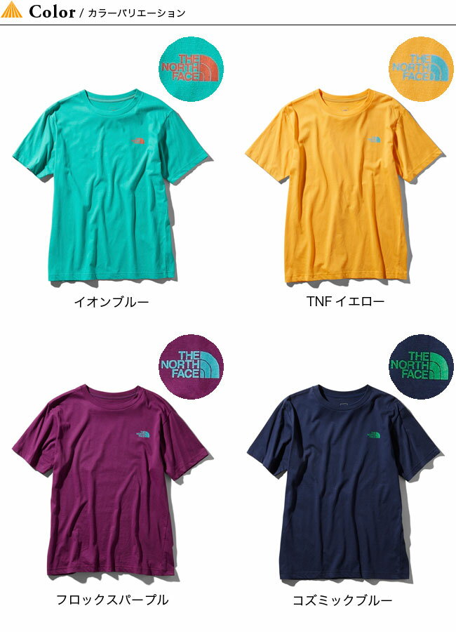 ノースフェイス S/S ヌプシコットンティー THE NORTH FACE S/S Nuptse Cotton Tee メンズ NT31593 トップス Tシャツ ショートスリーブ 半袖