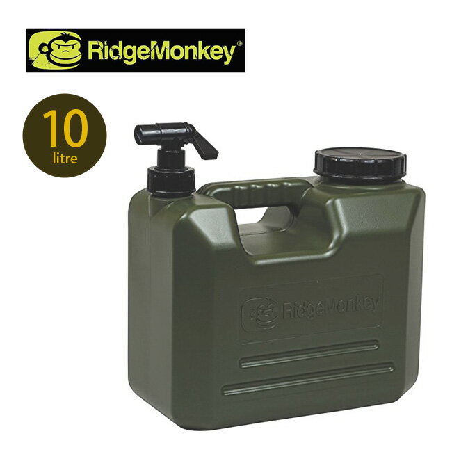 å󥭡 إӡǥ塼ƥꥢ10L RidgeMonkey Heavy Duty Water Carrier 10L RM-HDPE-10    ȥɥ ե