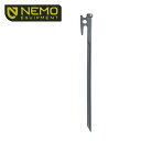 ニーモ ジャベリン ステーク NEMO JAVELIN STAKE NM-AC-JVS ステイク ペグ テント設営 小物 キャンプ アウトドア フェス 【正規品】