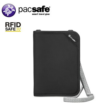 パックセーフ 17RFIDセーフ V150 Pacsafe 12970202 財布 サイフ ウォレット パスポートケース オーガナイザー スキミングセーフ海外旅行 トラベル アウトドア フェス 通勤 通学 盗難防止機能 ＜2020 春夏＞