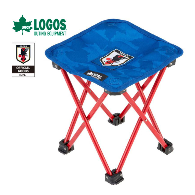 ロゴス 軽量コンパクトチェア サッカー日本代表ver. LOGOS 85000007 イス チェア アウトドア 折りたたみ サッカー日本代表オフィシャルライセンスグッズ キャンプ【正規品】バーゲン サッカー 用品 セール