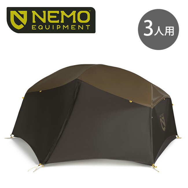 ニーモ オーロラストーム 3P NEMO AURORA STORM 3P NM-ARST-3P-CY テント 山岳テント 3人用テント キャンプ アウトドア 【正規品】