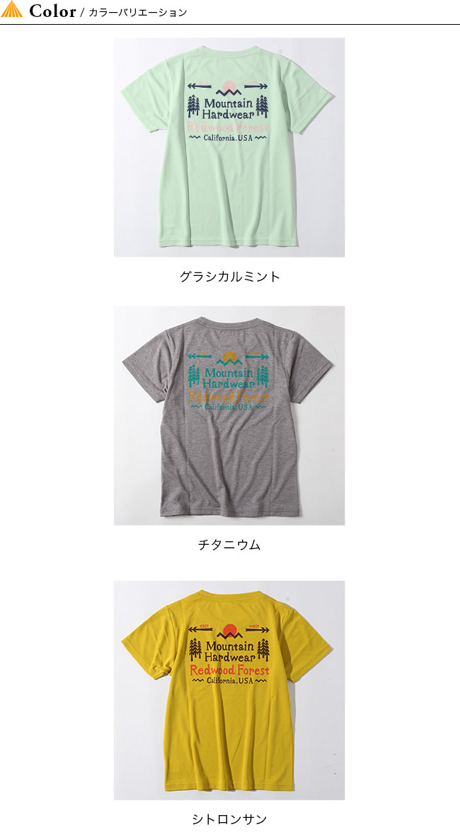 マウンテンハードウェア ディプシーT Mountain Hardwear Dipsea T レディース ウィメンズ OR9124 Tシャツ 半袖 プリントT トップス アウトドア ＜2020 春夏＞