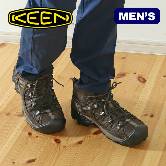 キーン ターギー2 ミッド ウォータープルーフ KEEN TARGHEE 2 MID WP メンズ1017346 靴 シューズ トレッキングシューズ 防水 ミドルカット ハイキングシューズ キャンプ アウトドア フェス【正規品】通販格安セール情報 楽天 通販