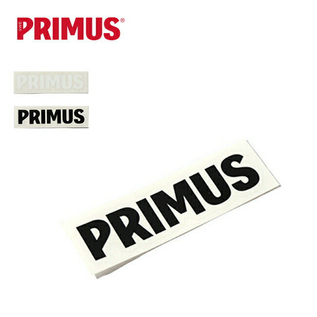 プリムス PRIMUS ステッカーS(転写タイプ） ロゴステッカー ブランドステッカー カッティングシール カスタム シール キャンプ アウトドア 