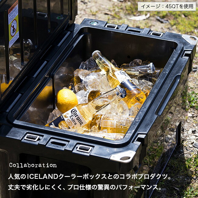 ドベルグ×アイスランド クーラーボックス20QT DVERG×ICELAND ハードクーラー 約19L 保冷 バーベキュー キャンプ アウトドア フェス【正規品】通販格安セール情報 楽天 通販