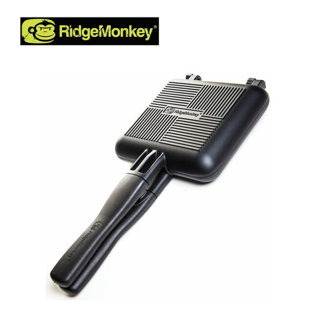 リッジモンキー コネクトコンパクトサンドウィッチトースター RidgeMonkey Connect Compact Sandwich Toaster RM-CCT ホットサンド クッカー フライパン キャンプ アウトドア 【正規品】