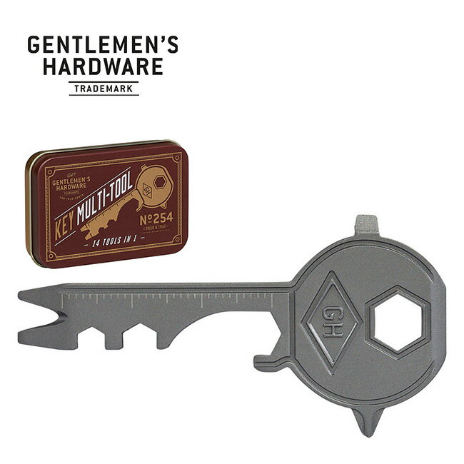 ジェントルマンハードウェア キーマルチツール Gentlemen 039 s Hardware Key Multi Tool GEN254 鍵 カギ キャンプ アウトドア フェス