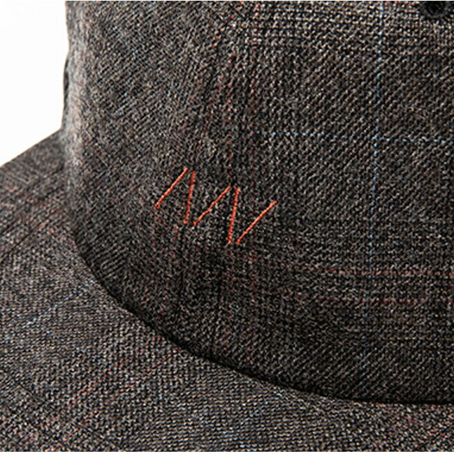 ミーンズワイル グレンチェックメッシュキャップ meanswhile Glen Check Mesh Cap MW-HT20201 帽子 キャップ キャンプ アウトドア フェス【正規品】