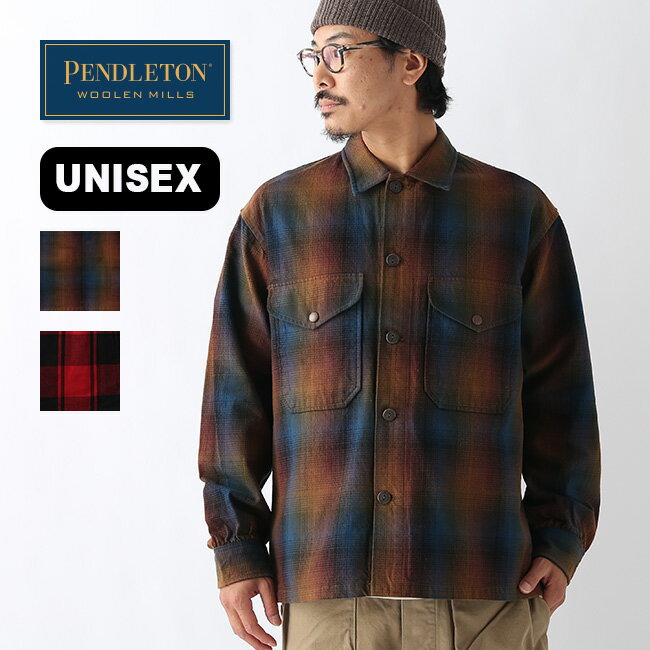 ペンドルトン CPOシャツジャケット ユニセックス PENDLETON CPO SHIRTS JACKET ユニセックス メンズ レディース 0175-9003 シャツ ジャケット 長袖 チェックシャツ 羽織り キャンプ アウトドア 【正規品】