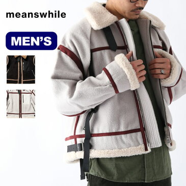 ミーンズワイル レトロフリースメルトンB3 meanswhile Retro Fleece Melton B3 メンズ MW-JKT20211 トップス アウター ジャケット アウトドア コート ベスト 【正規品】