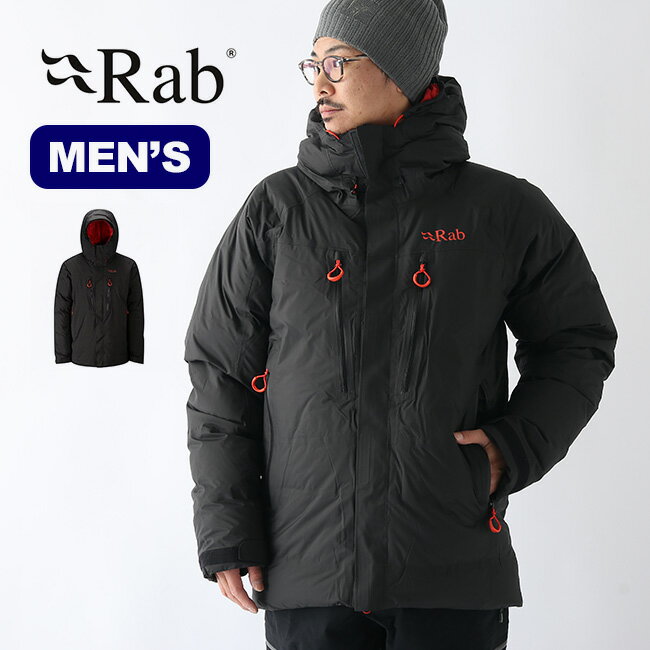 ラブ バチュラジャケット メンズ Rab Batura Jacket QDN-61 防水ダウンジャケット アウター トップス コート 防寒 羽毛 キャンプ アウトドア【正規品】