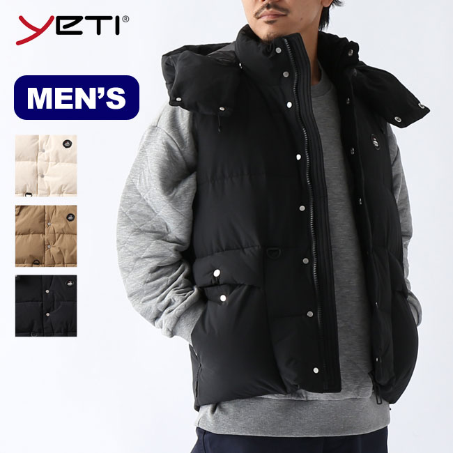 イエティ ノルディックダウンベスト Yeti NORDIC DOWN VEST メンズ YU35001 トップス アウター ベスト ダウン キャンプ アウトドア フェス【正規品】