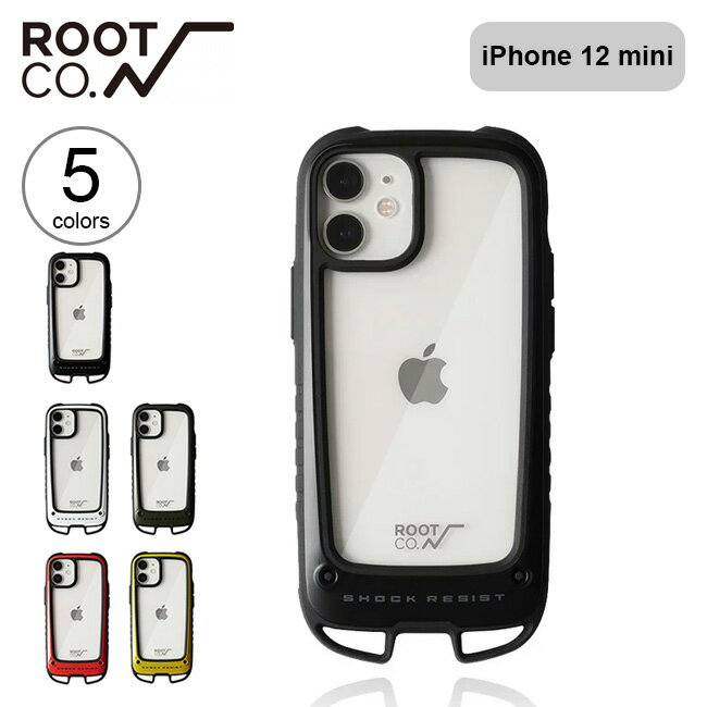 ルートコー グラビティショックレジストケース+ホールド(iPhone 12 Mini専用) ROOT CO. GRAVITY Shock Resist Case +Hold. for iPhone 12 mini GSH-4367 アイフォンケース モバイルケース 携帯ケース スマホケース スマートフォン キャンプ アウトドア フェス 【正規品】