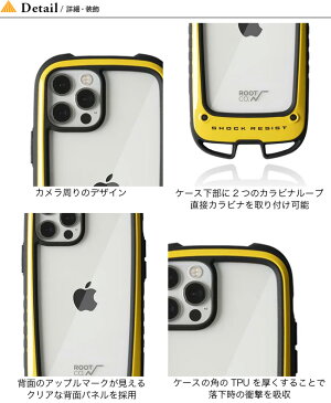 ルート グラビティショックレジストケース+ホールド(iPhone 12・iPhone 12 Pro専用) ROOT CO. GRAVITY Shock Resist Case +Hold. for iPhone 12/12 Pro GSH-4368 アイフォン アイフォンケース スマホケース スマートフォンケース キャンプ アウトドア フェス【正規品】