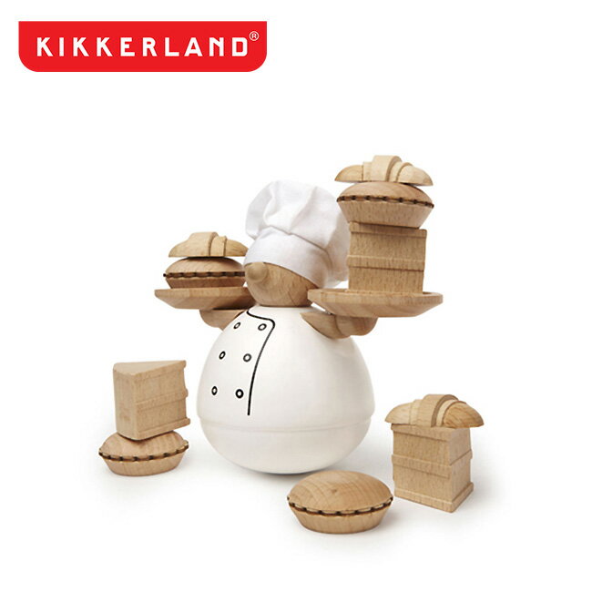 キッカーランド バランスザベイカー KIKKERLAND Balance The Baker KGG173 ゲーム 室内遊び バランスゲーム おもちゃ 玩具 雑貨 プレゼント キャンプ アウトドア ギフト 【正規品】