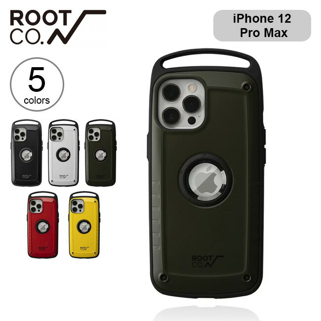 ルートコー グラビティショックレジストケースプロ(iPhone 12 Pro Max専用) ROOT CO. GRAVITY Shock Resist Case Pro. for iPhone 12 ProMax GSP-4366 アイフォン アイフォンケース キャンプ アウトドア 【正規品】