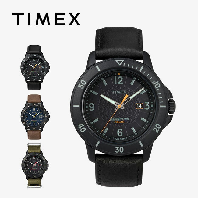 タイメックス ガラティンソーラー TIMEX Gallatin Solar アクセサリー 腕時計 ウォッチ 5気圧防水 ソーラー充電 太陽電池 キャンプ アウトドア フェス ギフト 【正規品】