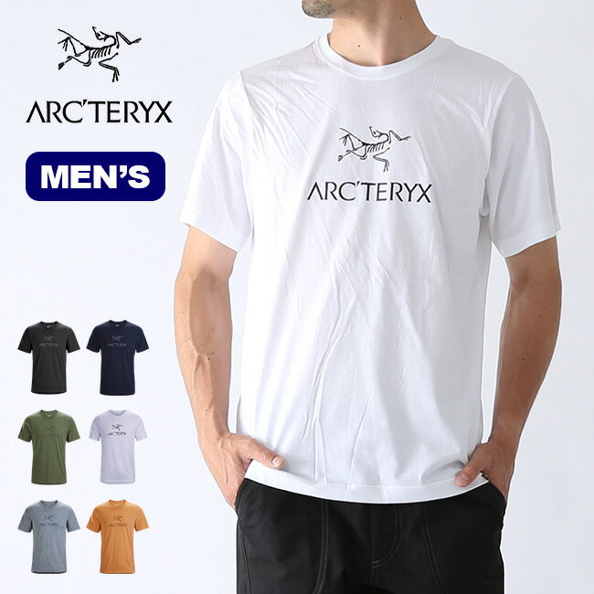 アークテリクス アークワード Tシャツ メンズ ARCTERYX ARC WORD T-SHIRT メンズ トップス Tシャツ 半袖 ロゴTシャツ キャンプ アウトドア【正規品】