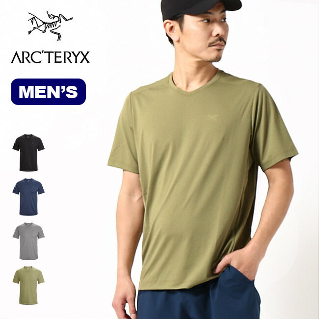 アークテリクス レミージSS ARCTERYX REMIGE SS メンズ Tシャツ 半袖 ショートスリーブ UVカット 紫外線カット トップス キャンプ アウトドア【正規品】