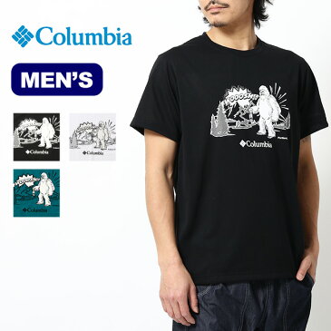 【SALE 20%OFF】コロンビア ムースアベニューショートスリーブT Columbia Moose Avenue Short Sleeve Teeメンズ PM0172 Tシャツ トップス 半袖 ロゴT キャンプ アウトドア フェス【正規品】mailsa2107