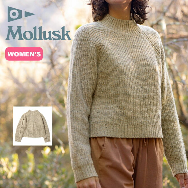 饹 ƥǥ Mollusk Teddy Sweater Women's ǥ MS1706 ˥å Ԥ Ĺµ ...