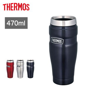 サーモス 真空断熱タンブラー 470ml THERMOS ROD-001 タンブラー 魔法びん 保温 保冷 ティーフック キャンプ アウトドア フェス 【正規品】