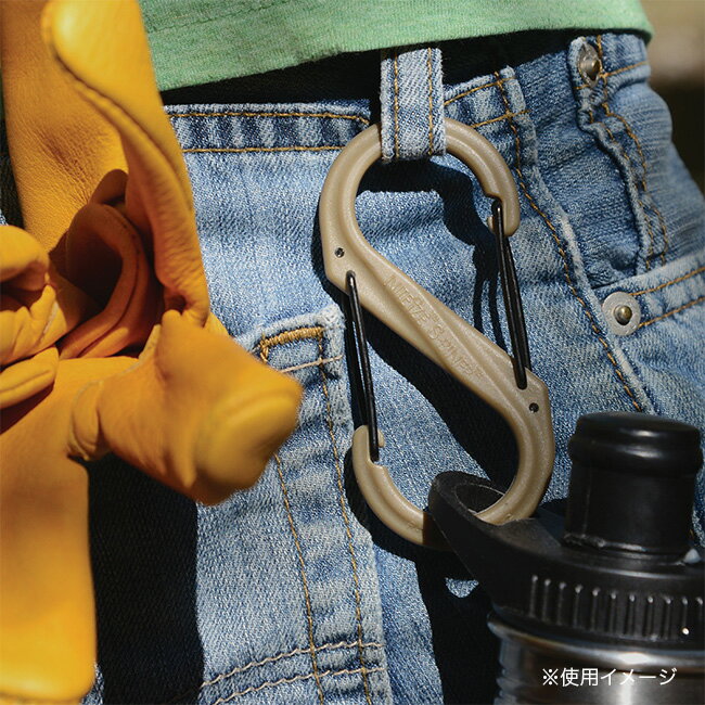 ナイトアイズ カラビナ エスビナープラスチック#4 NITEIZE S-BINER PLASTIC #4 カラビナ キャンプ キーホルダー キーリング ブラックゲート S字型 アウトドア 【正規品】通販格安セール情報 楽天 通販