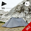 【SALE 25%OFF】ムラコ×アンドワンダー ヘロン2ポールシェルター muraco×and wander HERON 2POLE SHELTER 5743977200 テント シェルター 6人用 大人数 宿泊 おしゃれ キャンプ アウトドア